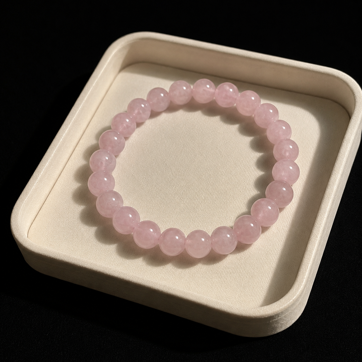 Red and green gemstone strawberry crystal lapis lazuli bracelet rose quartz protects love