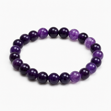 Crystal, ruby, emerald, strawberry crystal, lapis lazuli, natural stone, health-enhancing bracelet, amethyst.