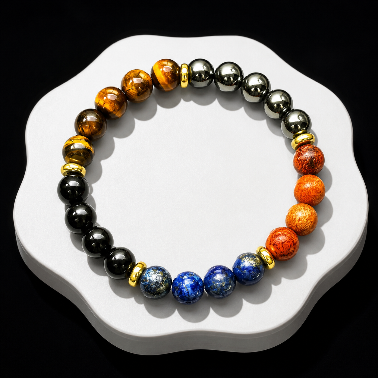 Amethyst tiger's eye bracelet Sleep & Relaxation