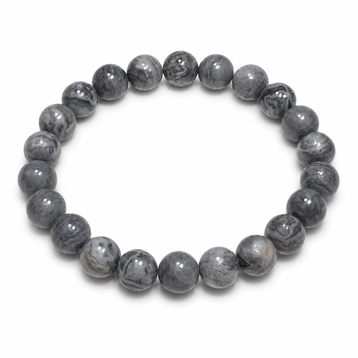 Strawberry quartz lapis lazuli bracelet Calm & Balance