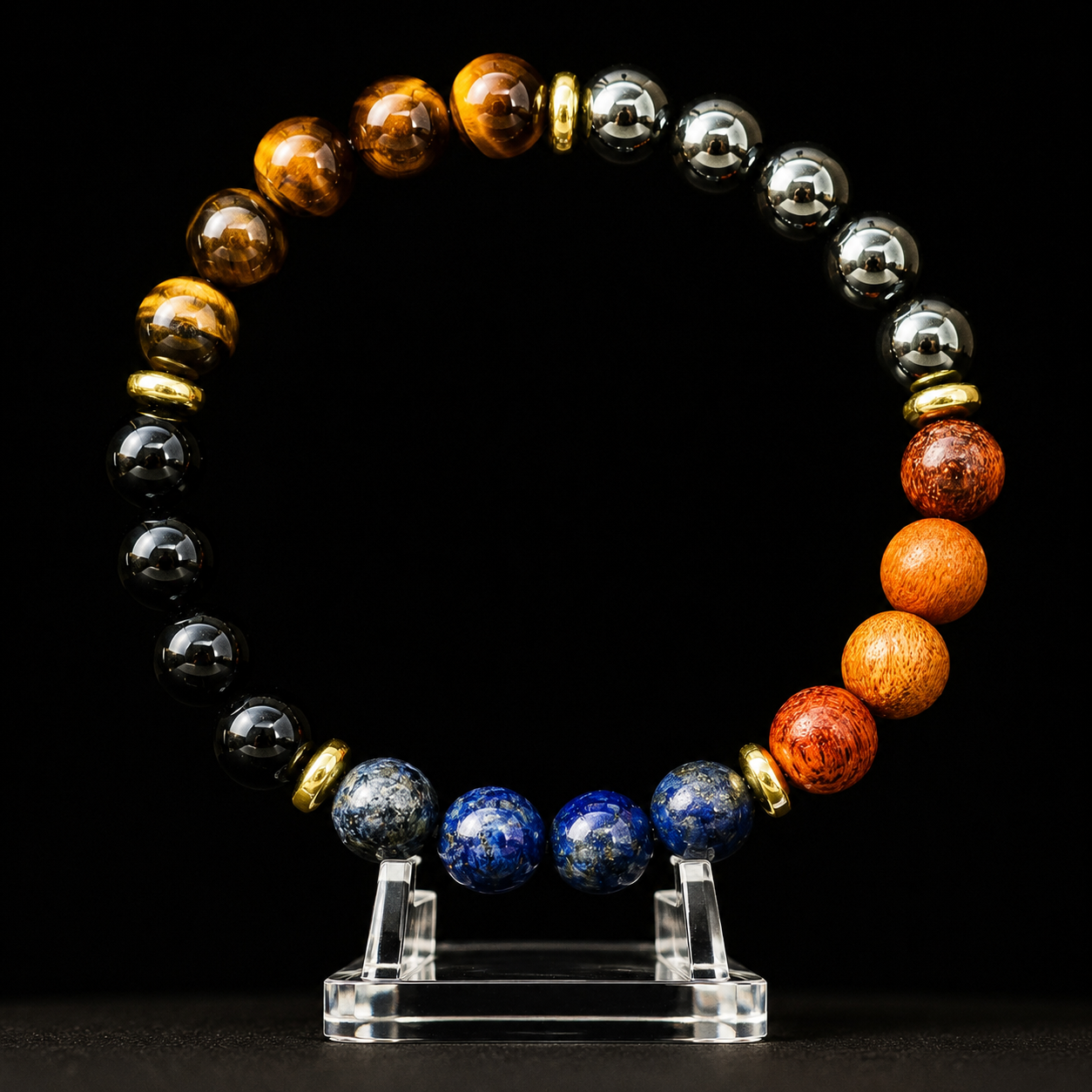 Amethyst tiger's eye bracelet Sleep & Relaxation