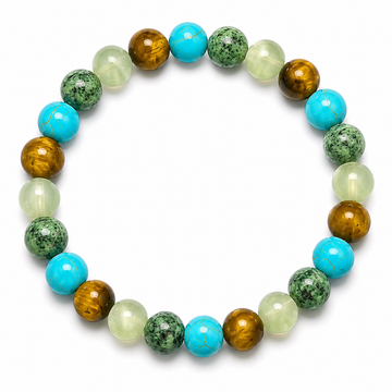 Amethyst Tiger's Eye Bracelet for Health