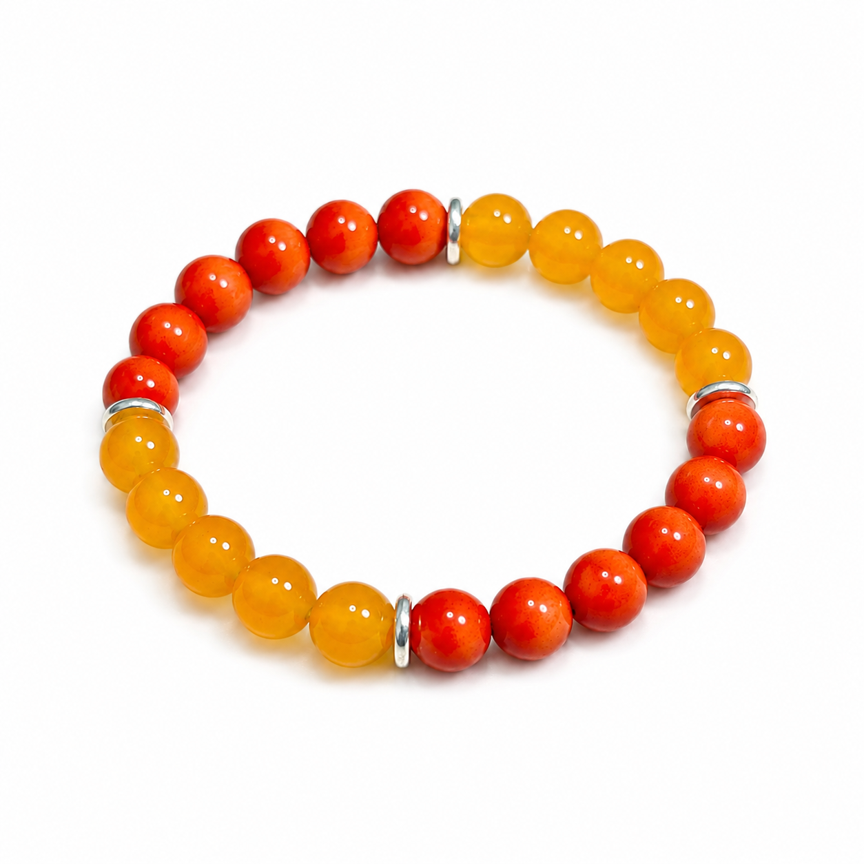 Natural amethyst tiger's eye bracelet Confidence & Self-Esteem