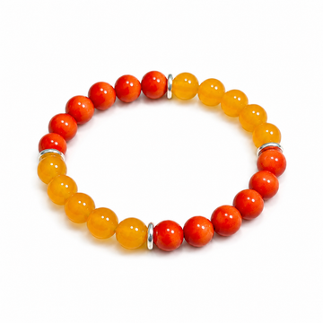 Natural amethyst tiger's eye bracelet Confidence & Self-Esteem