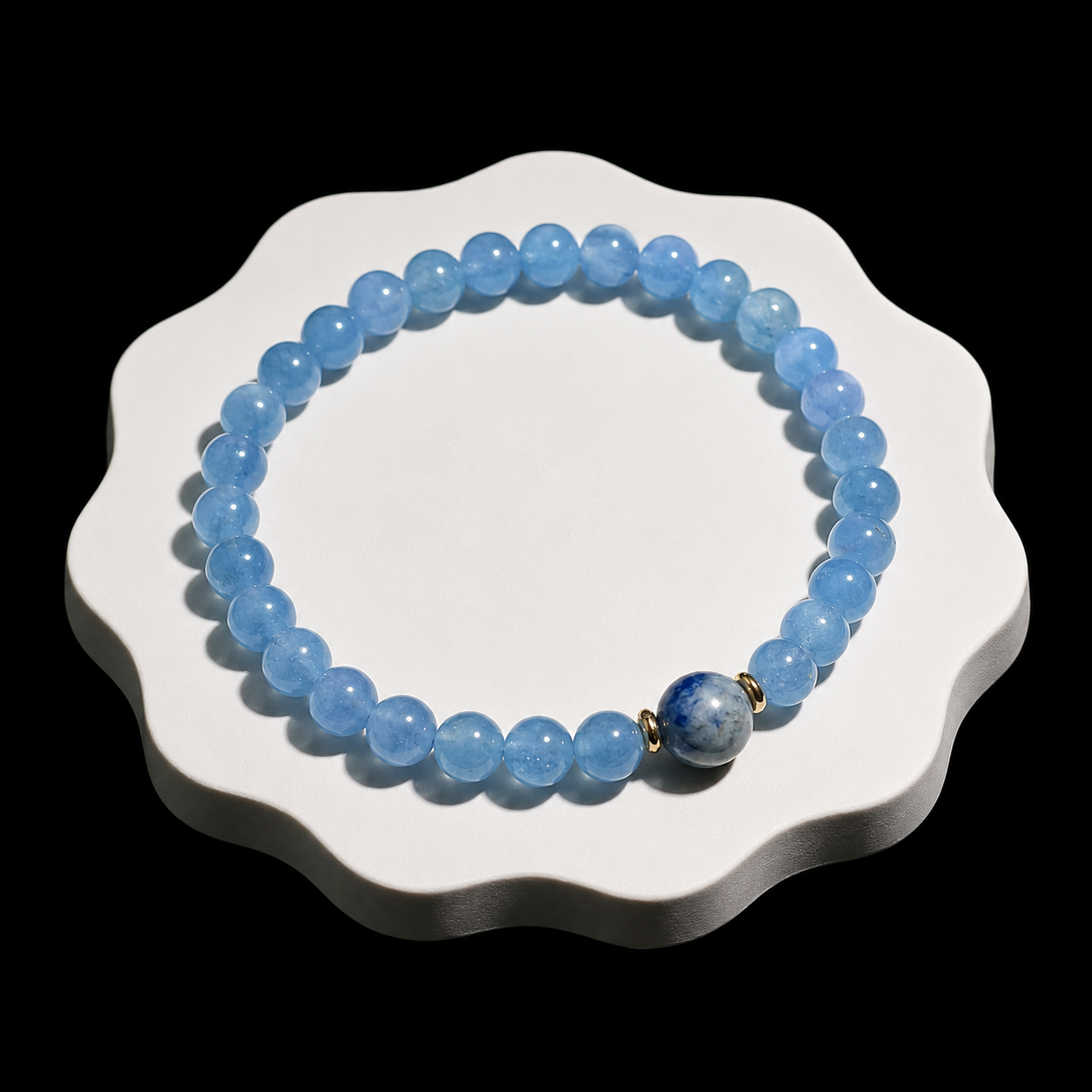 Amethyst tiger's eye bracelet Calm & Balance