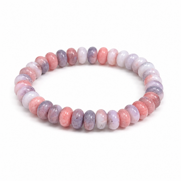 Vintage natural stone and crystal bracelets relieve stress