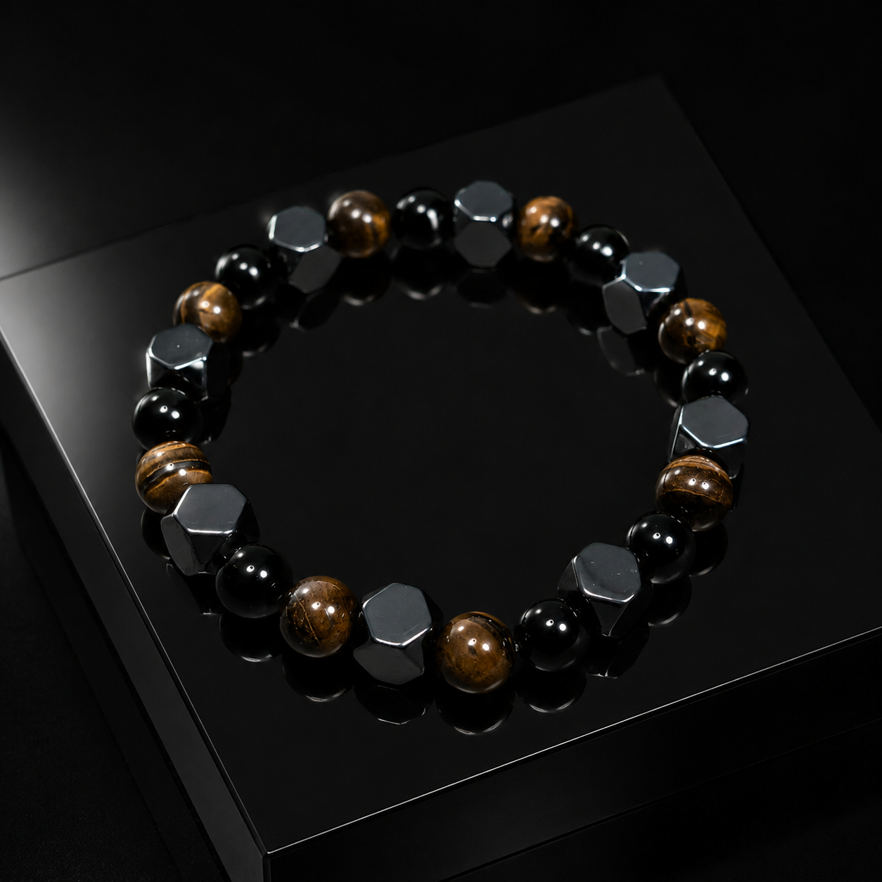 Crystal Vintage Natural Stone Lucky Bracelet Beads