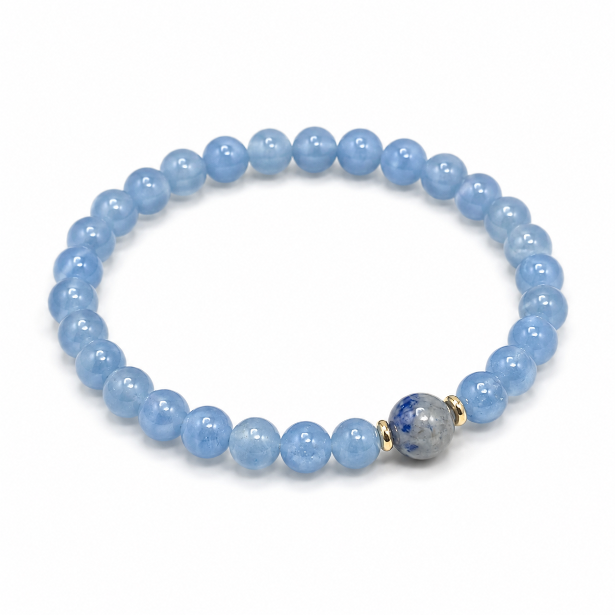 Amethyst tiger's eye bracelet Calm & Balance