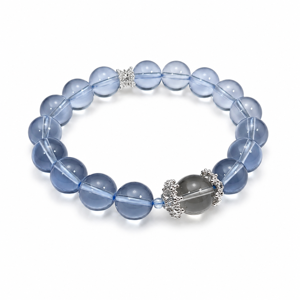 A blue sapphire crystal bracelet Sleep & Relaxation