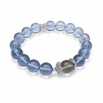 A blue sapphire crystal bracelet Sleep & Relaxation