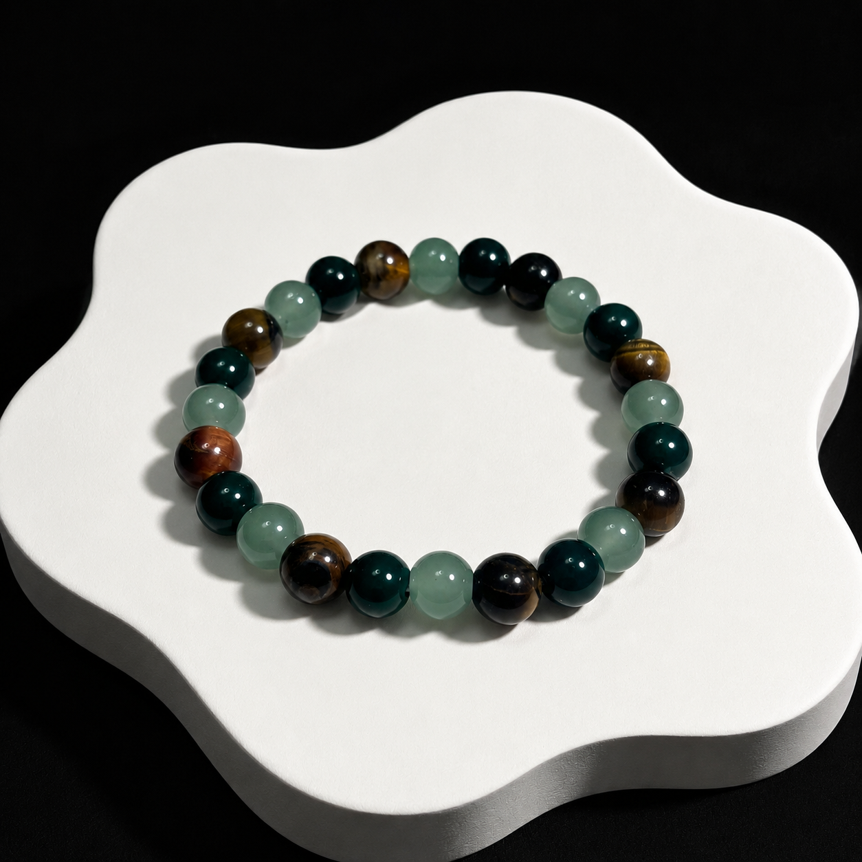 Vintage natural stone bracelet Focus & Productivity