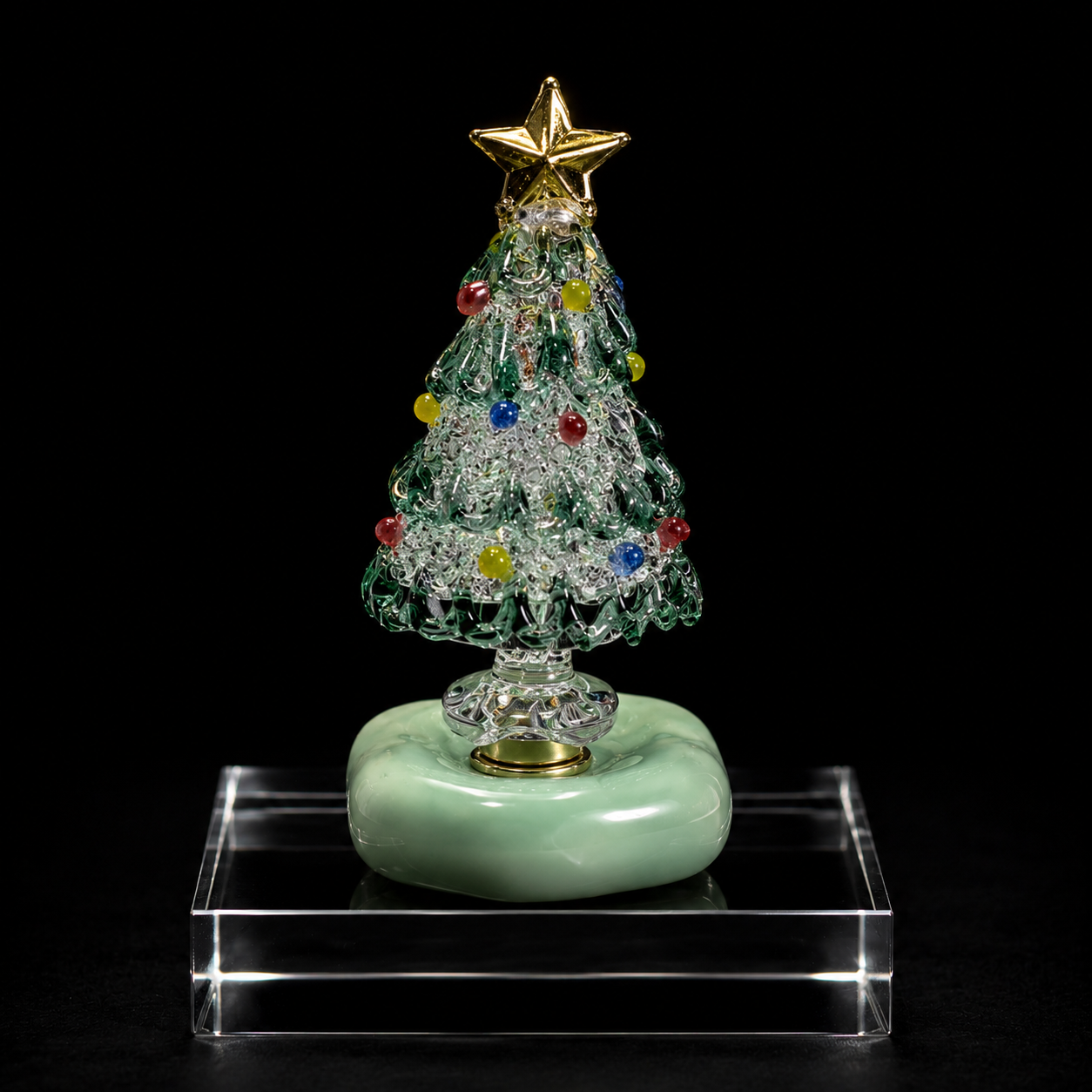 A Tree That Brings You Luck and New Beginnings Crystal Christmas Tree