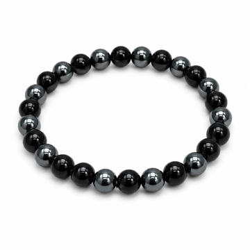 Nine different elements of natural glass bracelet bring wealth