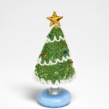 Evergreen Crystal Fortune Star Christmas Tree – Lucky Blessing Edition