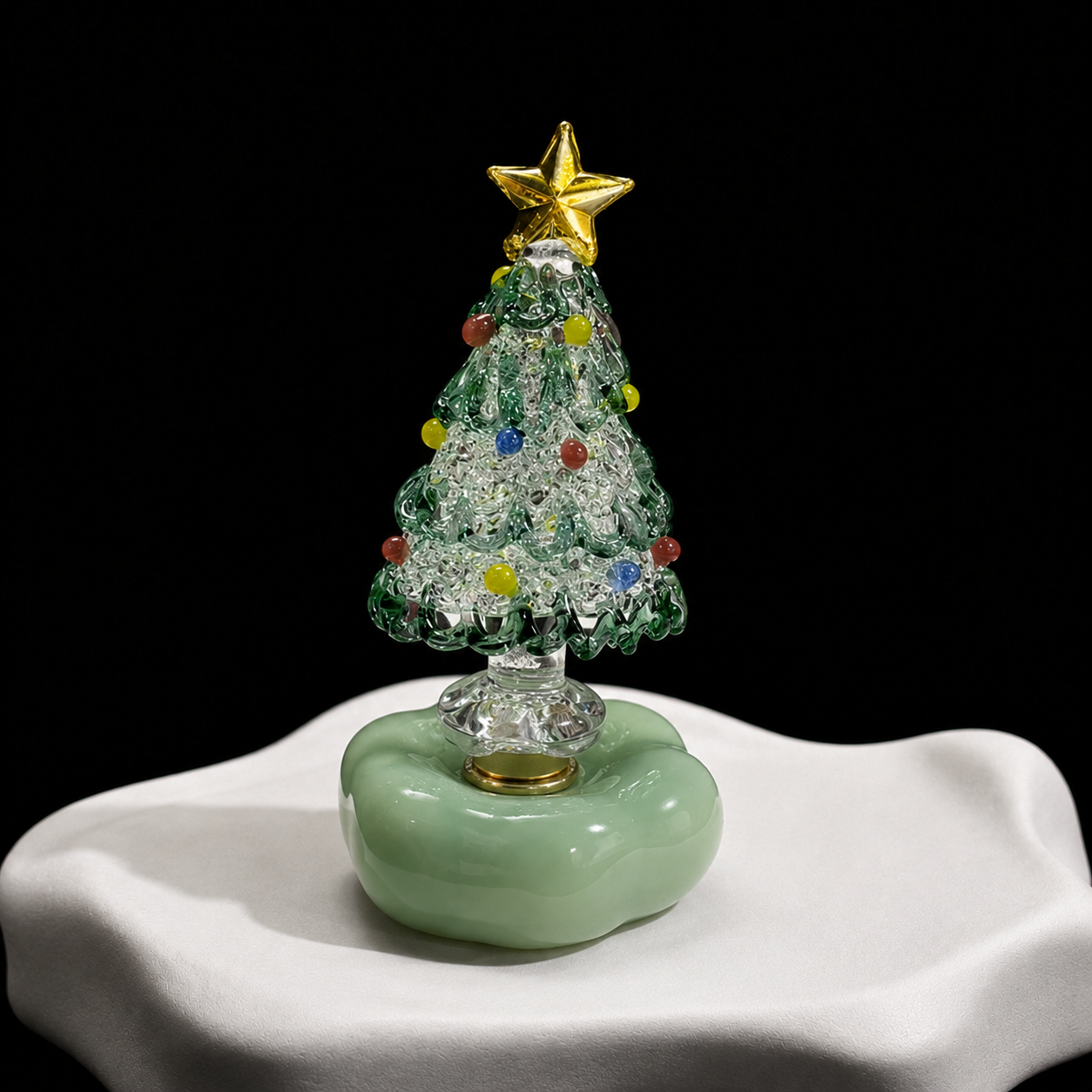 A Tree That Brings You Luck and New Beginnings Crystal Christmas Tree