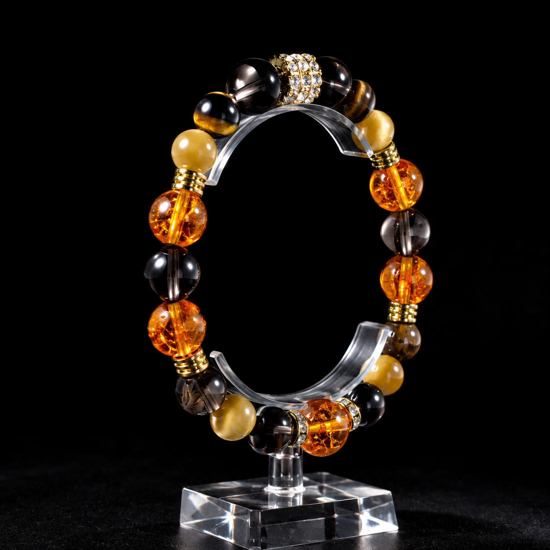 Amethyst bracelet for women, natural Uruguayan wish-fulfilling bracelet