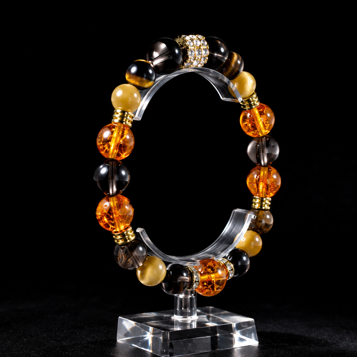 Amethyst bracelet for women, natural Uruguayan wish-fulfilling bracelet