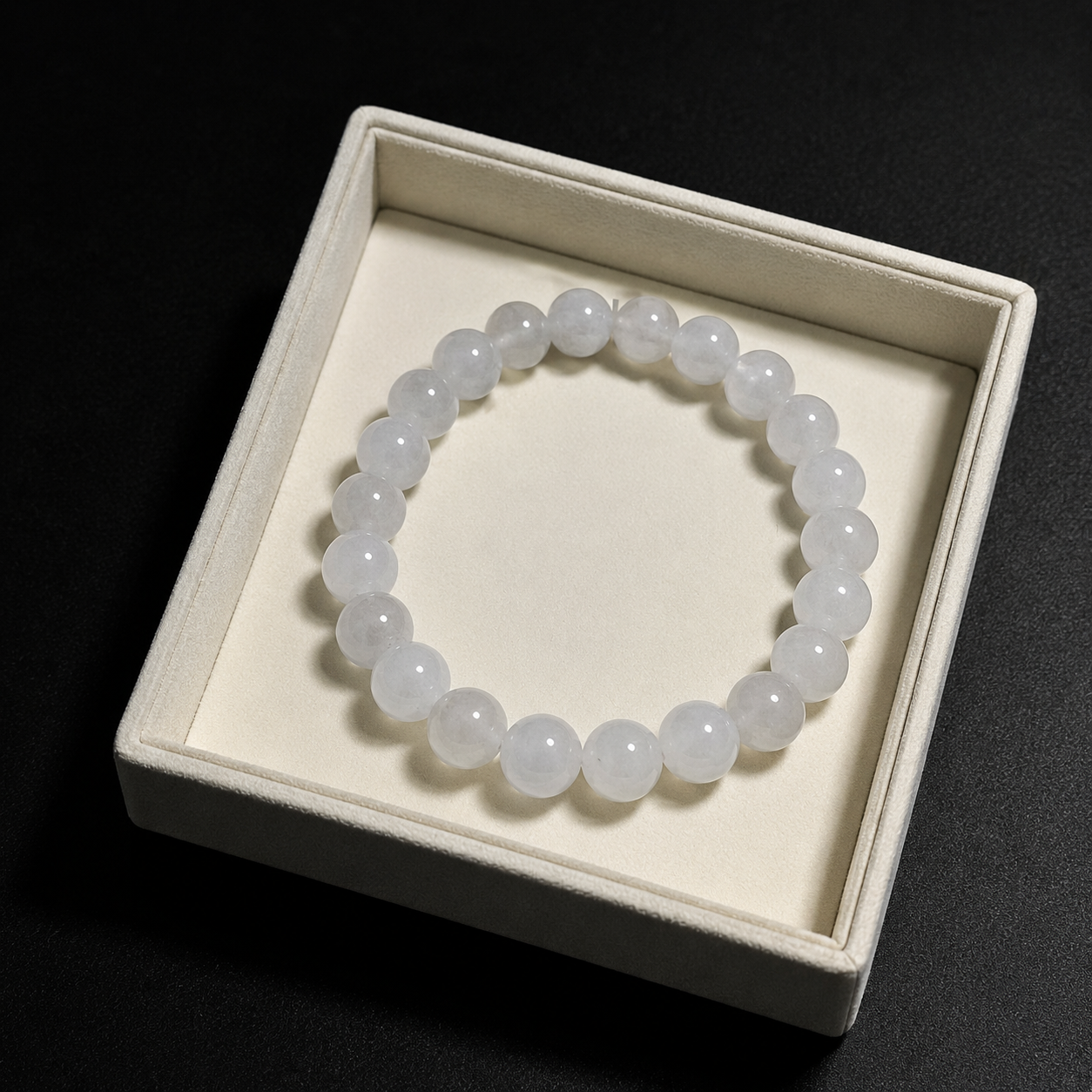 Red and green gemstone strawberry crystal lapis lazuli natural stone bracelet with white marble, protecting love.