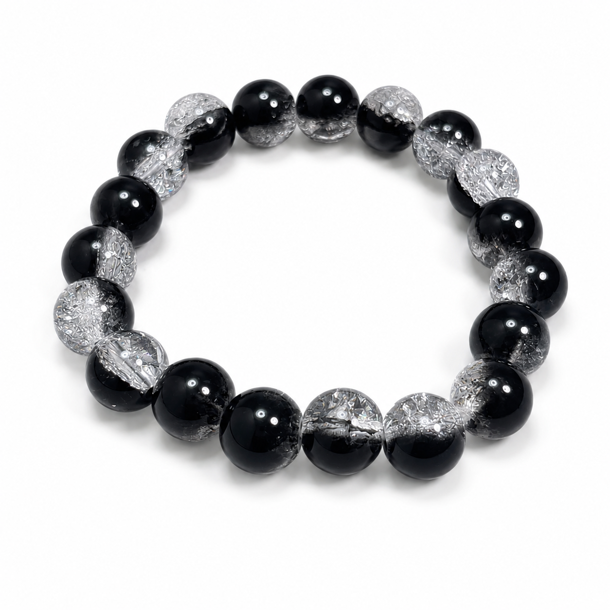 Crystal bead wish-granting bracelet