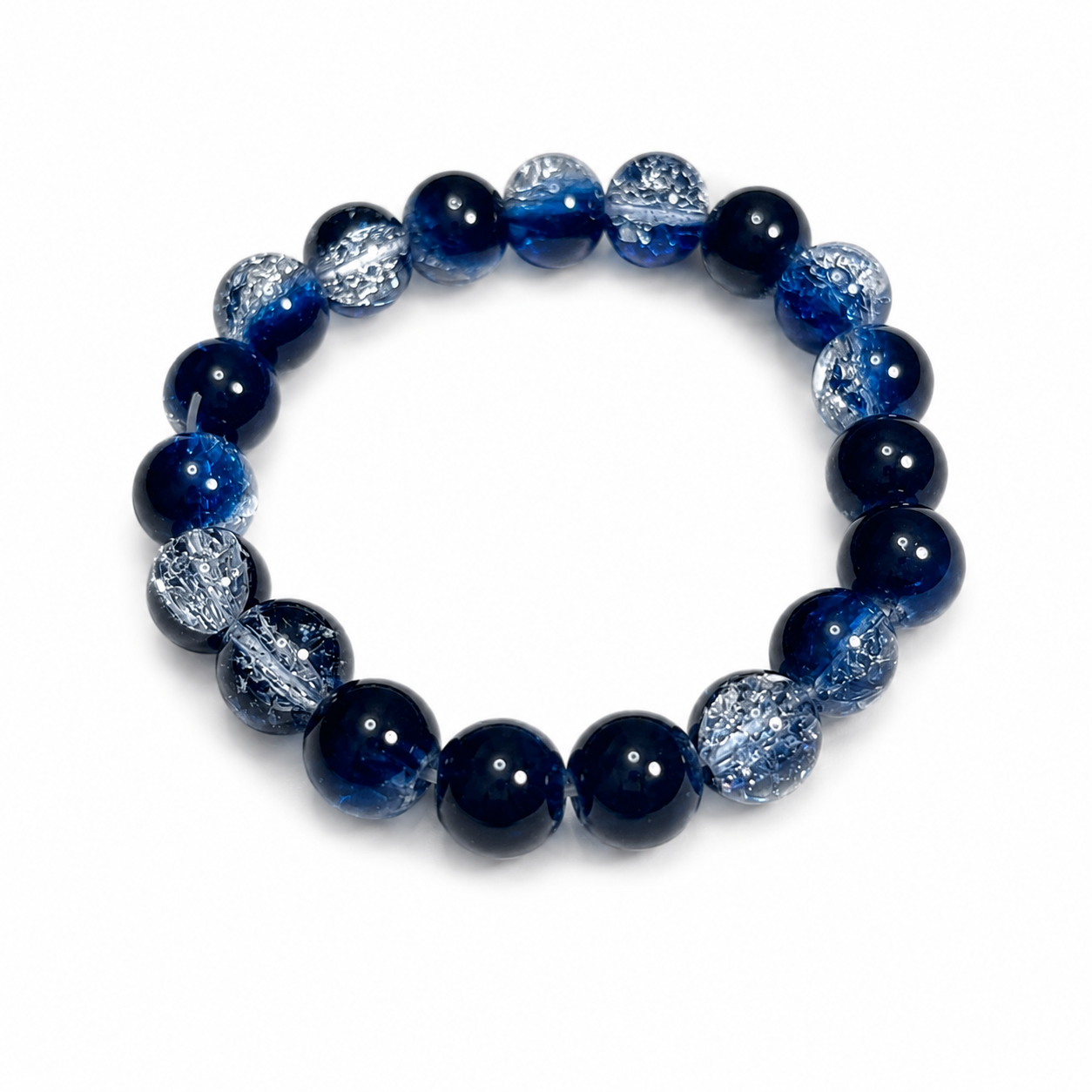 Crystal bracelet with sapphire blue Career & Income Growth