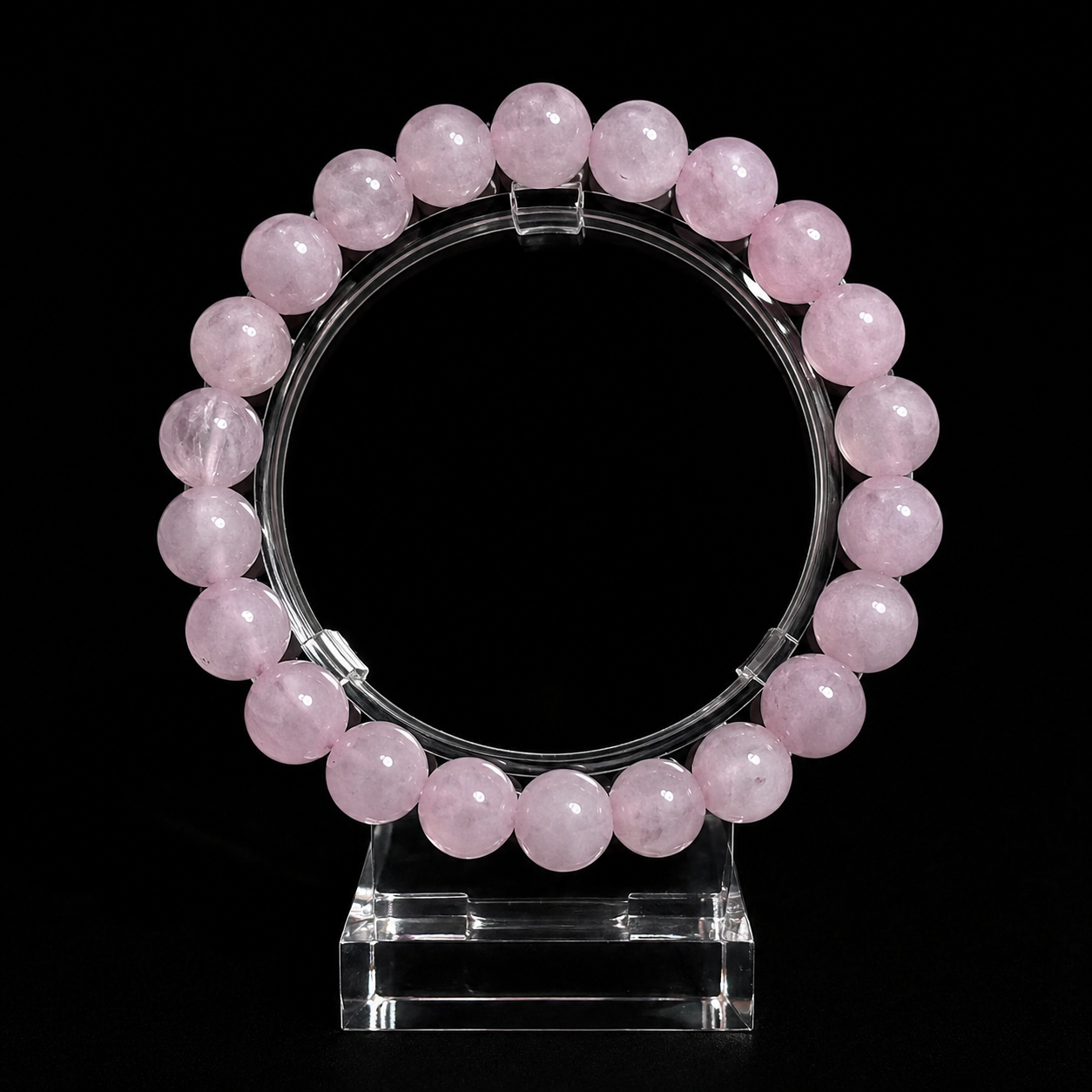 Red and green gemstone strawberry crystal lapis lazuli bracelet rose quartz protects love