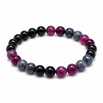 Vintage natural stone bracelet Calm & Balance